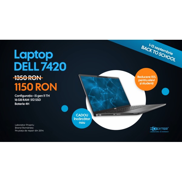Laptop Dell Latitude 7420, i5 gen 11