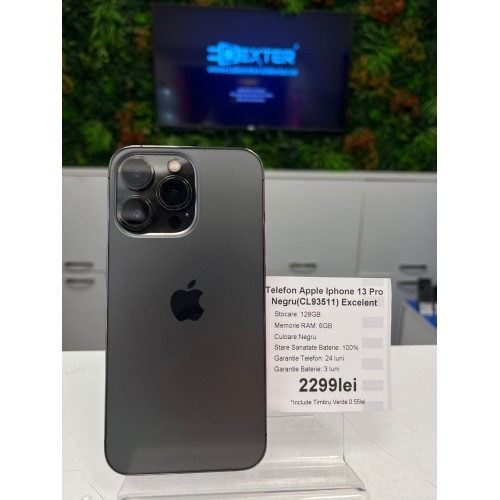 Telefon Apple IPhone 13 Pro Black CL93511