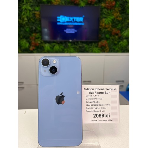 Telefon Apple IPhone 14 Blue M