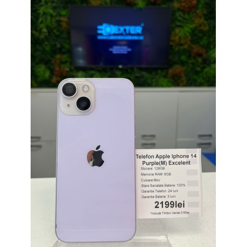Telefon Apple IPhone 14 Purple M