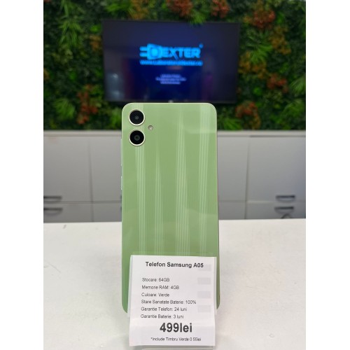 Telefon Samsung A05 Verde