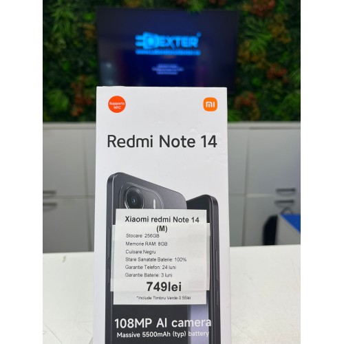 Telefon Xiaomi Redmi Note 14 M Telefon Xiaomi Redmi Note 14 M