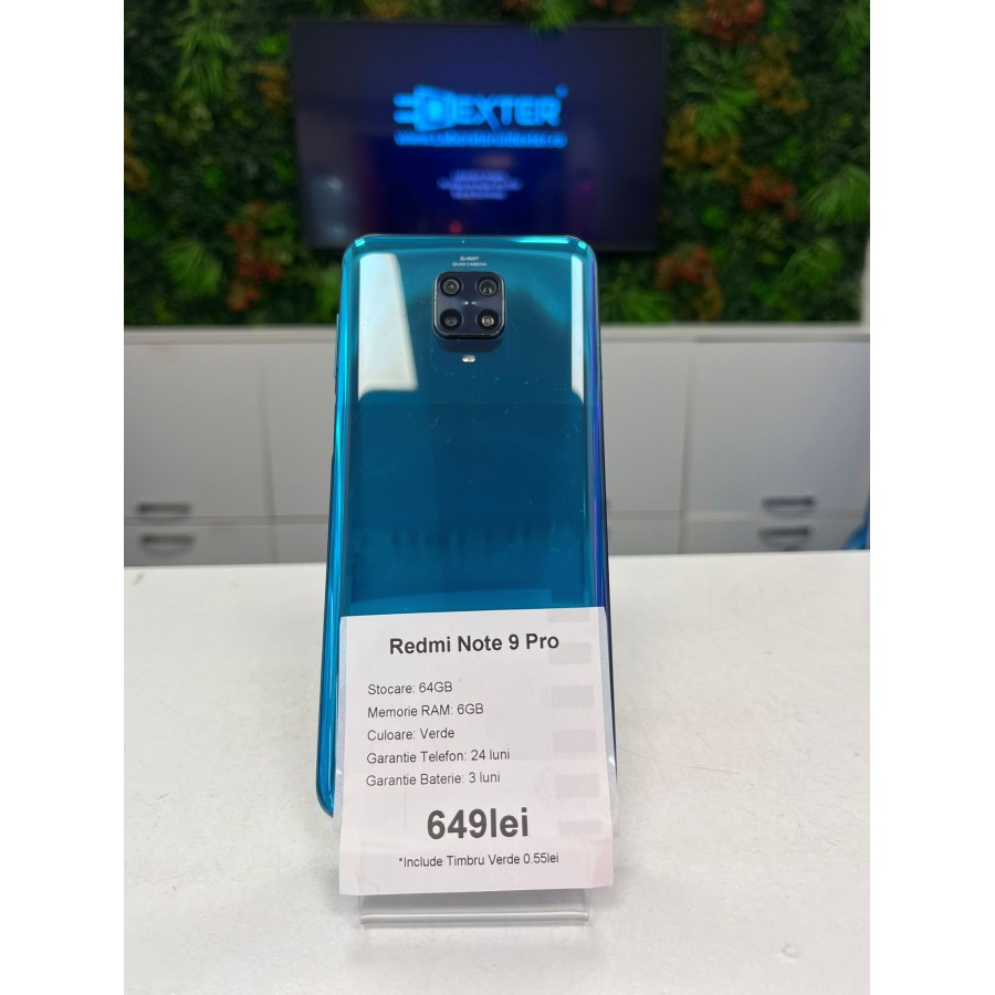Telefon Xiaomi Redmi Note 9 Pro Telefon Xiaomi Redmi Note 9 Pro